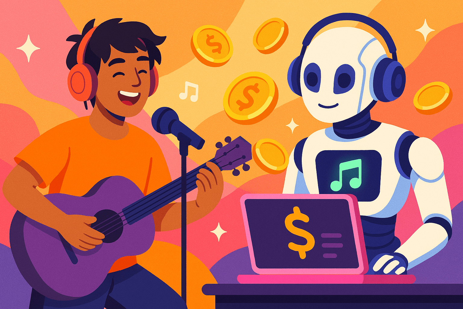 From Creation to Cash: Making Money with AI Generated Songs