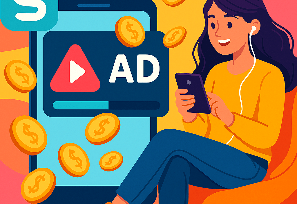 Swash App : Watch Ads and Earn Cash