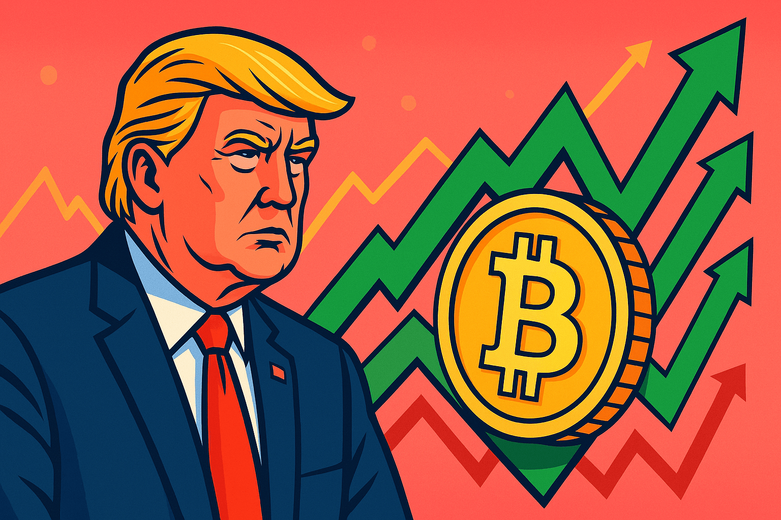 Trump and his win how does it affect the Crypto market?