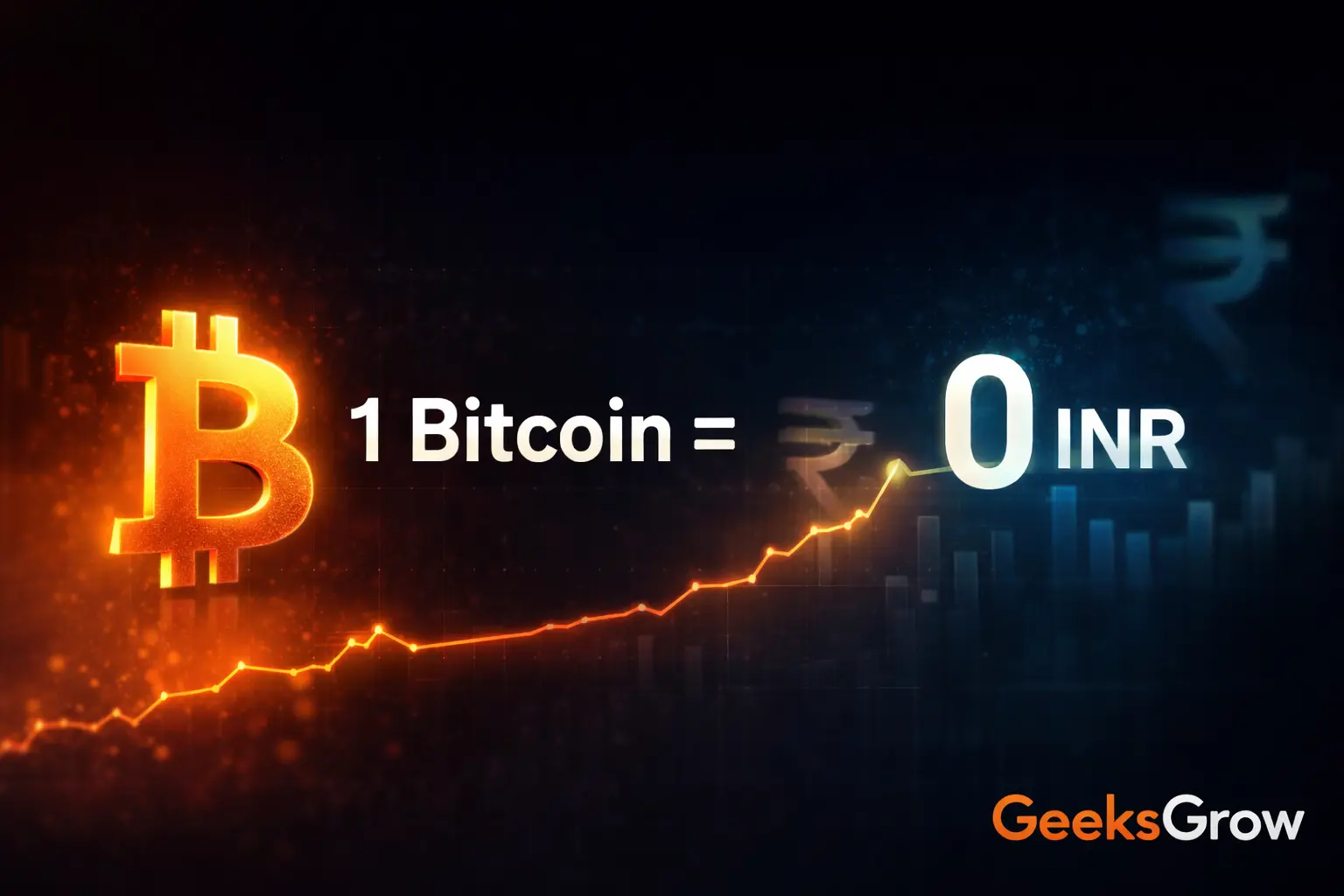 1 Bitcoin = 0 INR? What This Chart Really Tells Us