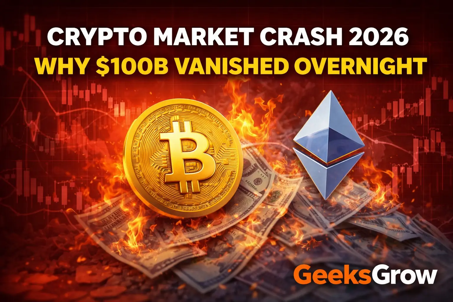 Crypto Market Crash 2026: Why $100B Vanished Overnight