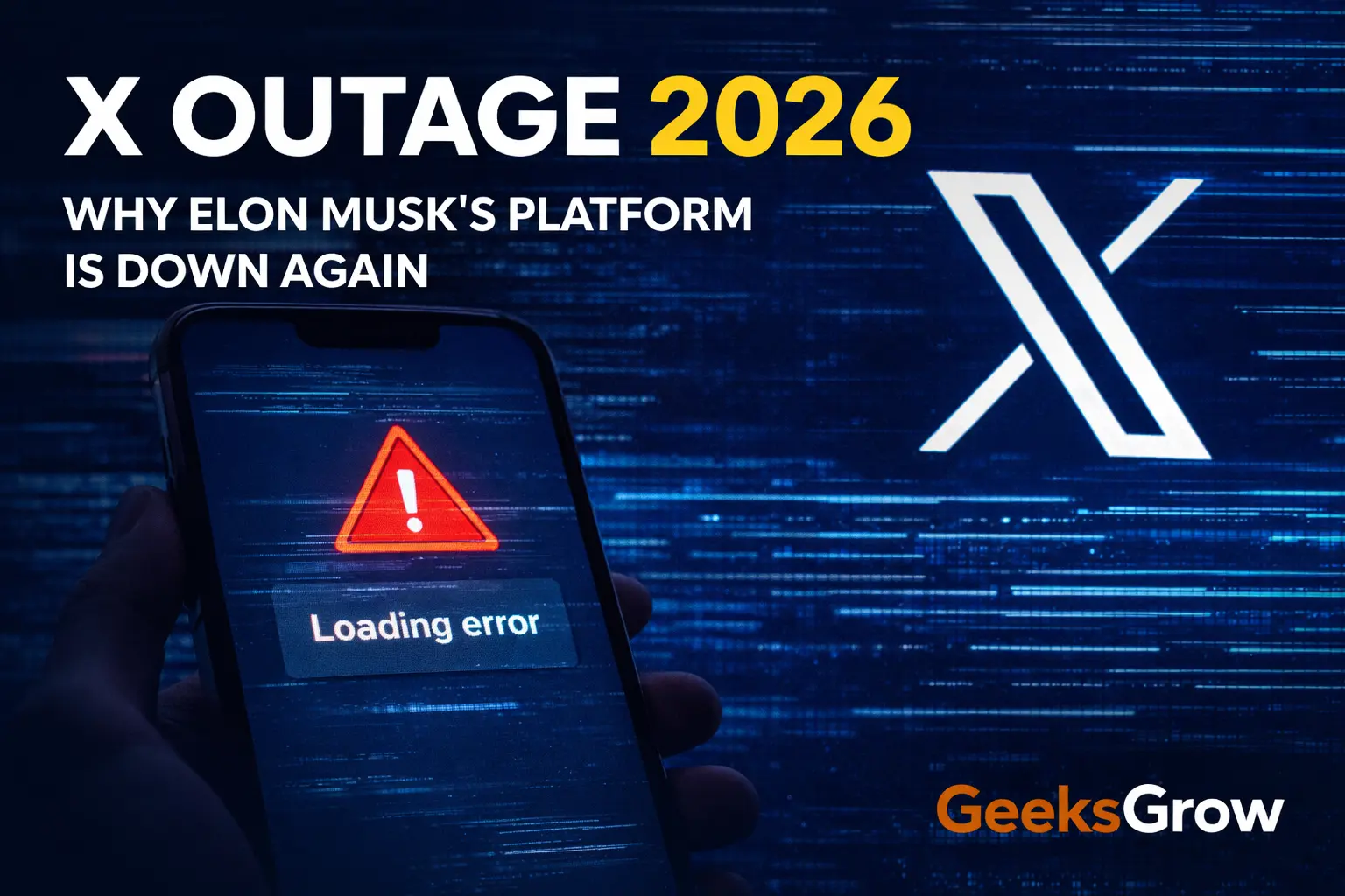 X outage 2026: Why Elon Musk’s platform is down again