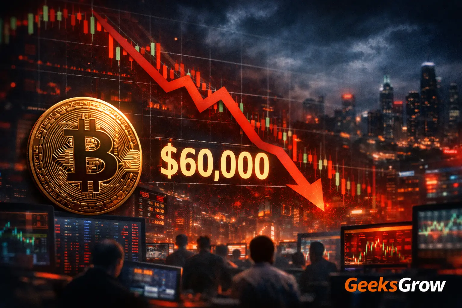 Bitcoin crash to $60,000 sparks fund blowup fears