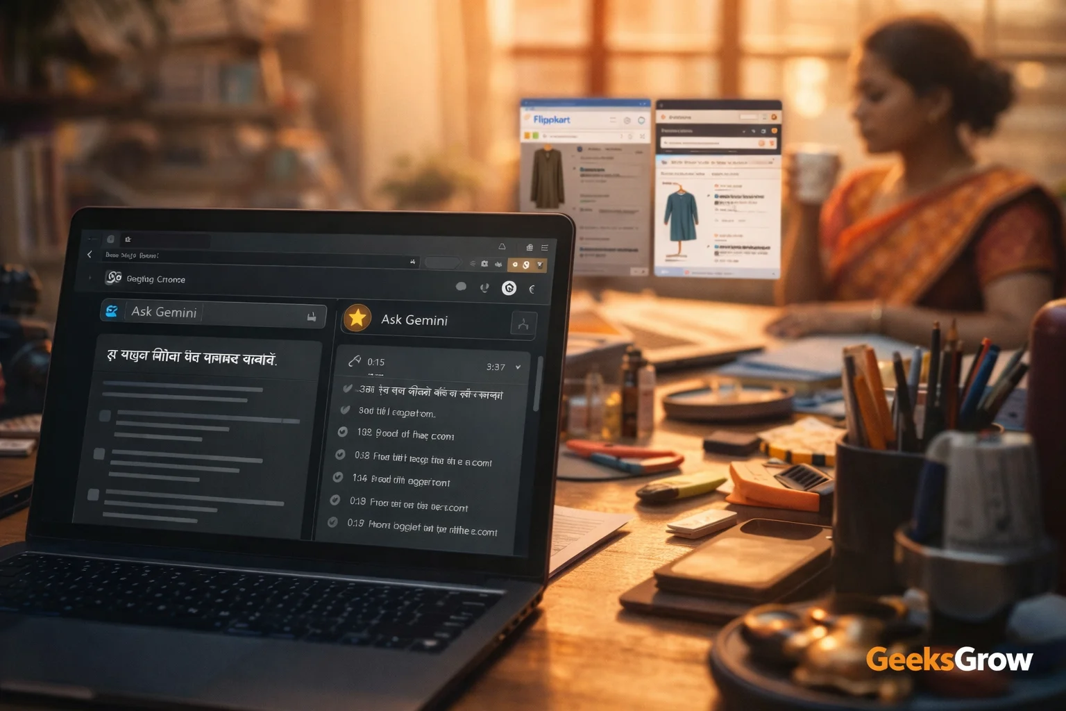 Google Just Turned Every Chrome Tab Into a Free AI Coworker for India’s Creators