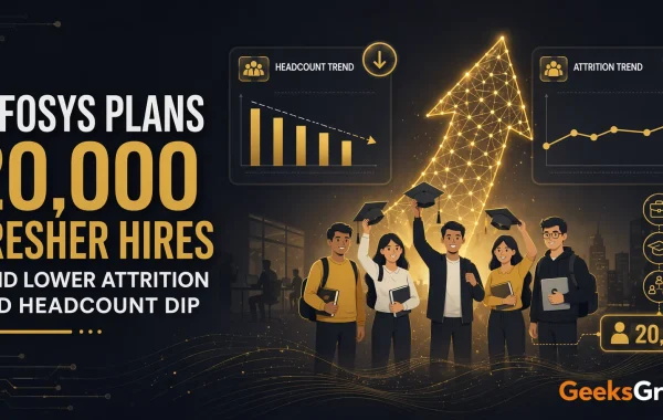 Infosys Fresher Hires 20,000 Plan, Attrition Drops