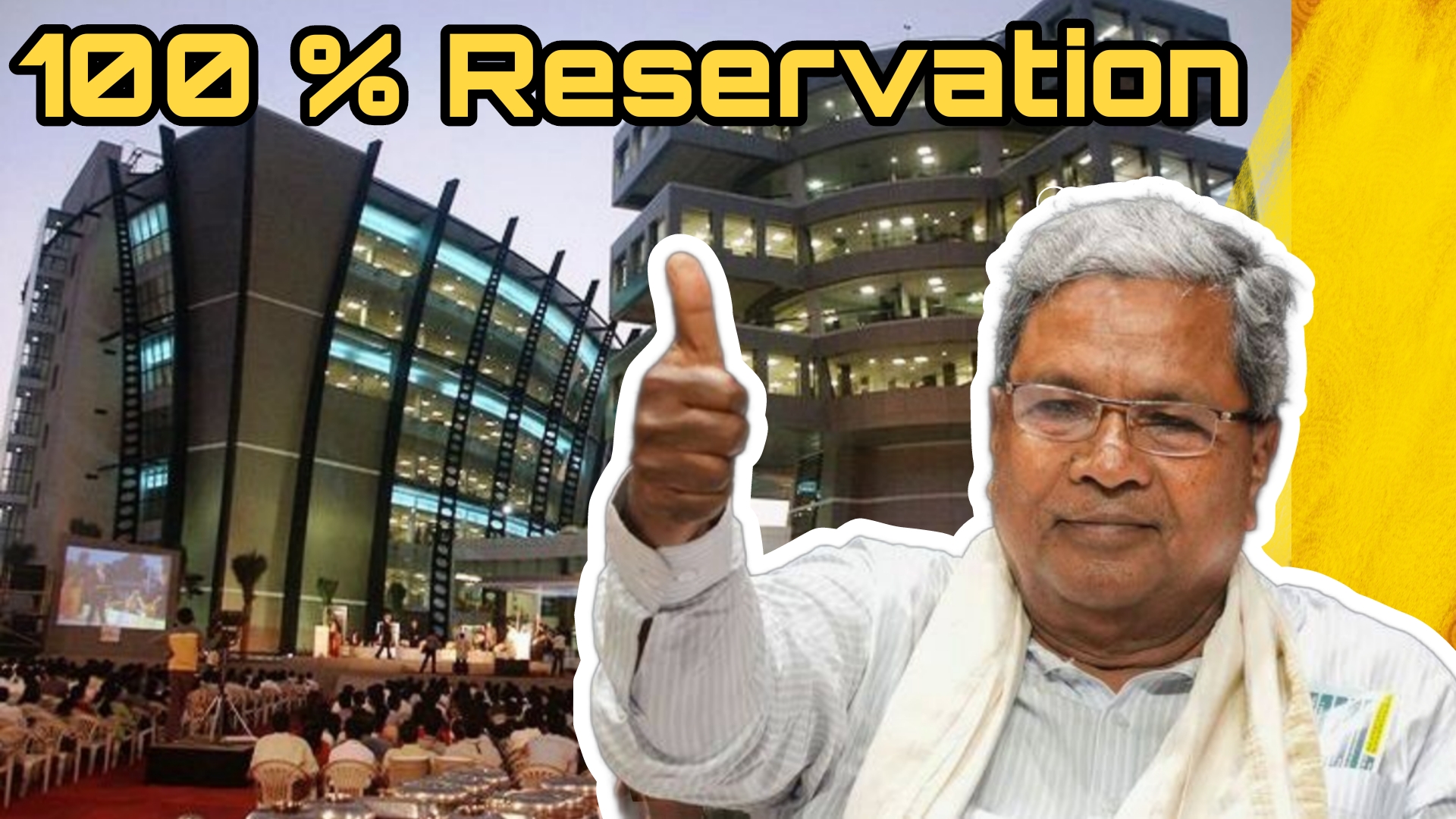 100% reservation in private sector jobs in Karnataka