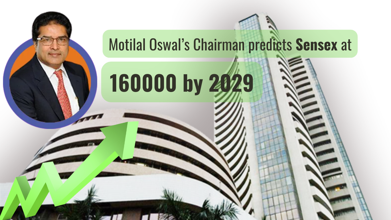 Motilal Oswal's Chairman Prediction On Sensex's Growth